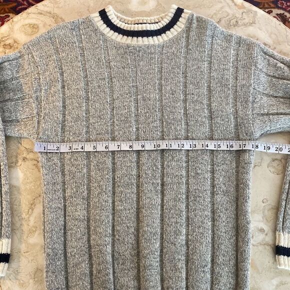 Vintage Daniel Hechter Wool Blend Cable Knit Preppy Sweater - Picture 11 of 16